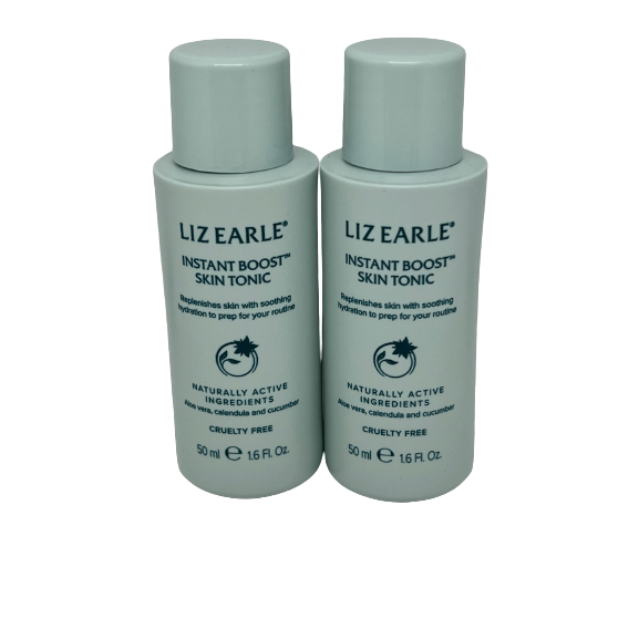 Liz Earle Instant Boost Skin Tonic 50ml X 2 Chockablocked