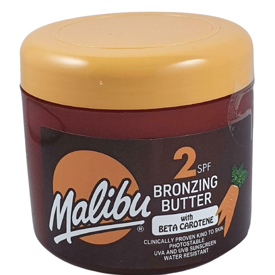 Malibu 300ML Spf 2 Bronzing Butter With Beta Carotene
