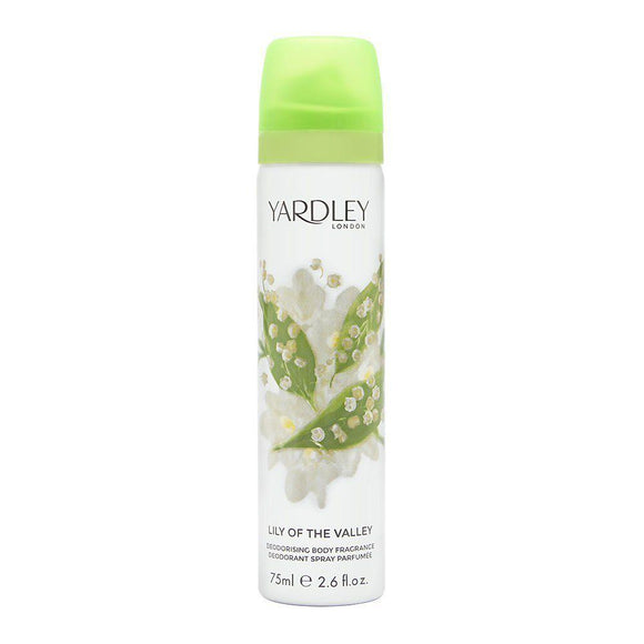 Yardley London Lily of the Valley Deodorising Body Fragrance 75ml