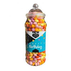 Skittles Sweets Dessert Happy Birthday 900gm Novelty Sweet Jar