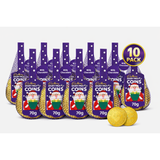 Cadbury Dairy Milk Chocolate Coins 70g x 10 Bags Bulk Value Pack