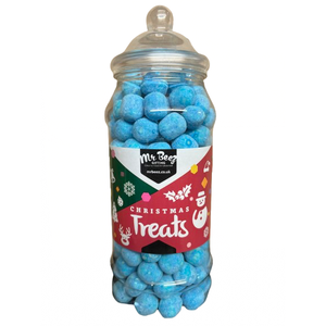 Blue Raspberry Bon Bons Christmas Treats 750gm Novelty Jars