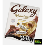 Galaxy Miniatures Caramel & Smooth Milk Chocolate Bars 260g Pouch x2