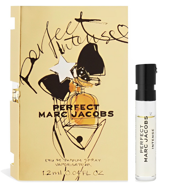 Marc Jacobs Perfect Intense Eau de Parfum 1.2ml mini spray vials x 10