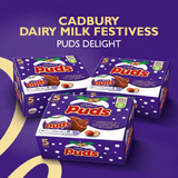 Cadbury Puds Dairy Milk Christmas Chocolate Multipack 175g (5x35g) x3