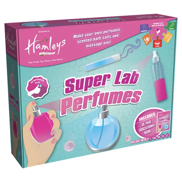 Hamleys Super Lab Perfume Make Your Own Perfume, Bath Salt & Oils 