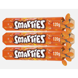 Smarties Orange Milk Chocolate Giant Tubes 3 x 120g