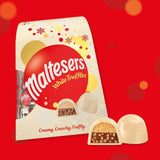Maltesers White Chocolate Truffles Gift Box 200g x 2 Twin Pack Chocolate Gift