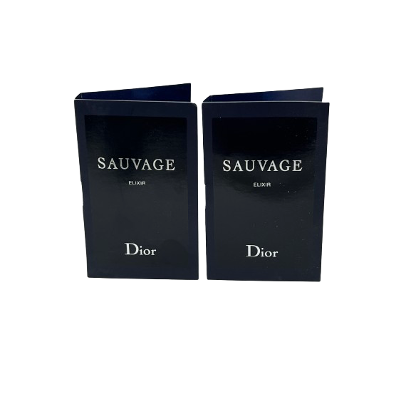 Dior Sauvage Elixir Vial Concentrated Perfume 1ml x 2