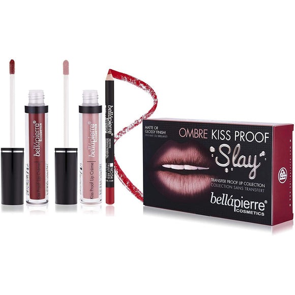 bellapierre Ombre Kiss Proof Slay Lipstick Set