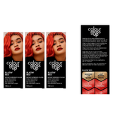 Clairol Colour Gloss Up Blazin Red 130ml x 3 Instant Expressive Hair Colour