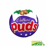 Cadbury Puds Dairy Milk Christmas Chocolate Multipack 175g (5x35g) x3