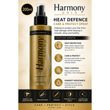 3x Harmony Gold Hair Care & Protect Heat Defence Spray 200ml