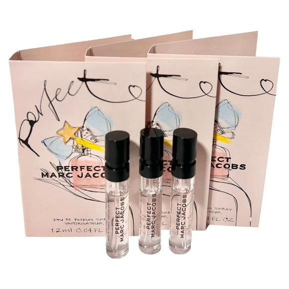 10 x Marc Jacobs Perfect Vial Eau de Parfum 1.2ml 