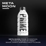 Prime Drink Hydration Meta Moon, 500 ml x 24 Bottles