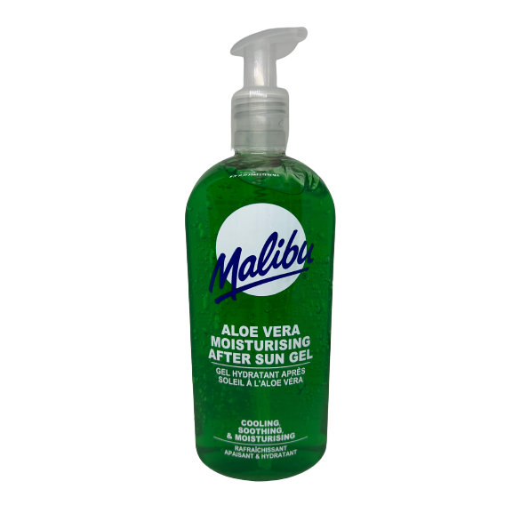 Malibu After Sun Aloe Vera Gel 400ml chockablocked