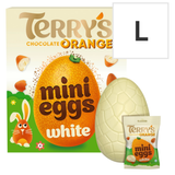 Terrys White Chocolate Orange Easter Eggs 200g x 2 with Mini Eggs
