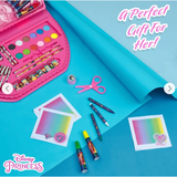 Disney Princess Halfmoon 50 Piece Colouring Stationery Set