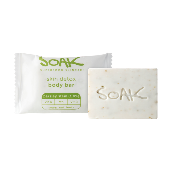 50 x Soak Body Bar Parsley Stem Guest Soap 20g Hotels B+B Holiday Bath Travel