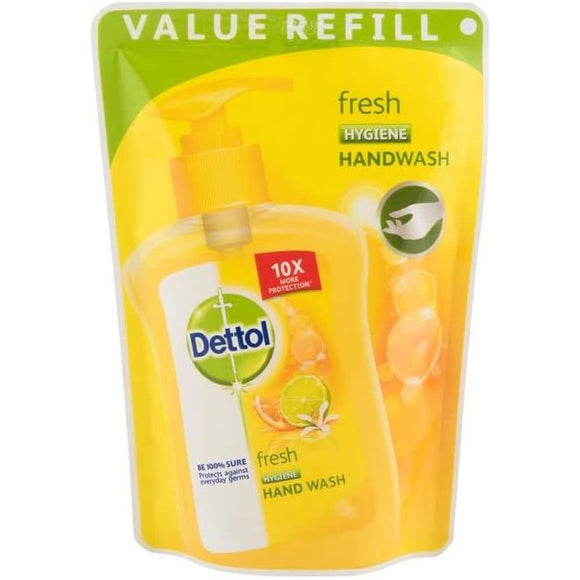 Dettol Value Refill Hand Wash Fresh x 6 x 200ml