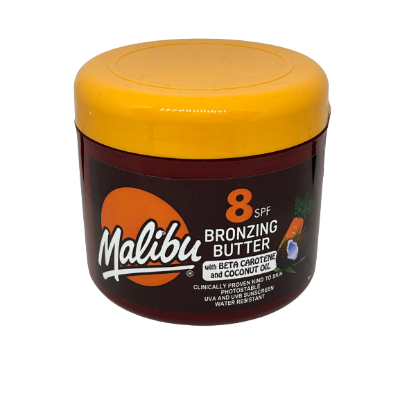 Malibu Bronzing Butter SPF 8 300ml Beta Carotene & Coconut Oil