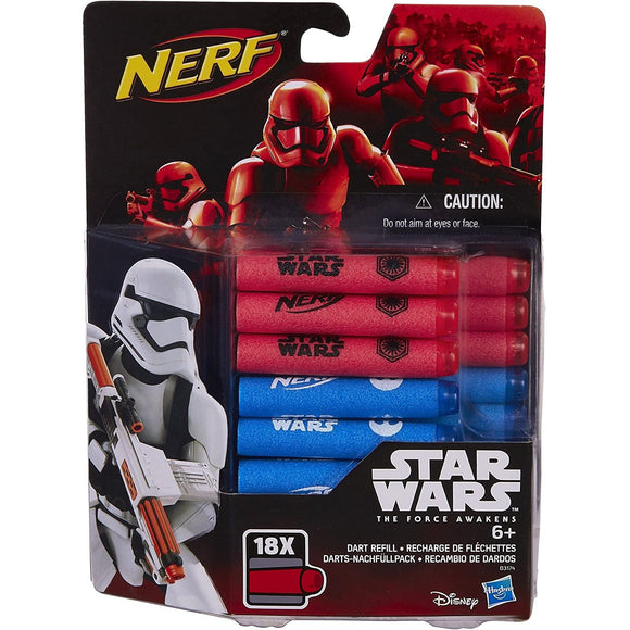Star Wars Nerf Dart Refill 18 Pack The Force Awakens