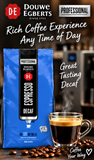 2x Douwe Egberts Espresso Dark Roast Decaf Classic Coffee Beans 500g 1kg SEE DATES