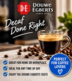 2x Douwe Egberts Espresso Dark Roast Decaf Classic Coffee Beans 500g 1kg SEE DATES