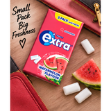 4x Wrigley's Extra Watermelon Sugarfree Gum 5x10 Pieces 200 Pieces Total