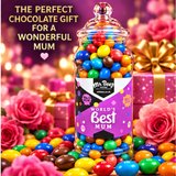 M&Ms Chocolate Peanuts Worlds Best Mum Novelty Jar Medium 750gm