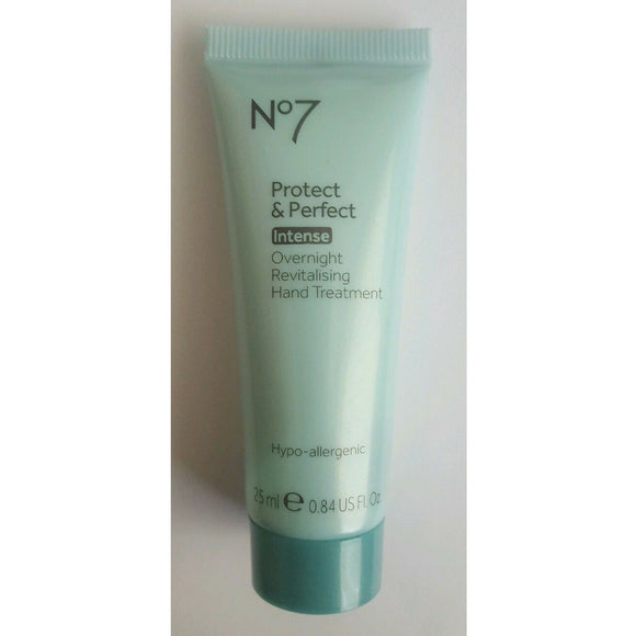 Boots No7 Protect & Perfect Intense Overnight Revitalising Hand Treatment 25ml