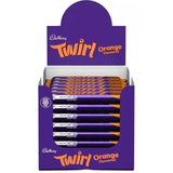 Cadbury Twirl Orange Chocolate Bars 43g x 48 Full Case Orange Milk Chocolate