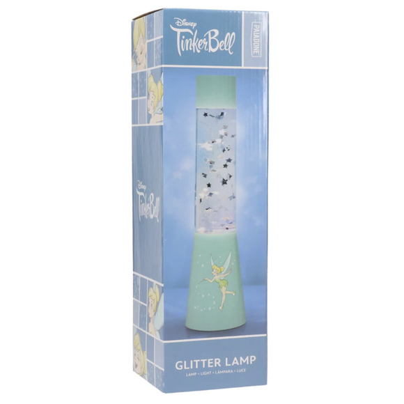 Disney Tinker Bell Lamp, Glitter Lava Light 