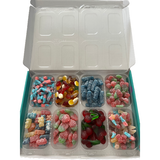 Pick and Mix Sweets, Christmas Treats Gift Box, Jelly & Fizzy Sweets 800gm