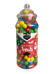 M&M's Brownie Christmas Treats 800gm Novelty Jars