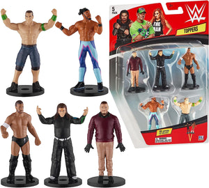 WWE Superstar Pencil Toppers 5 Pack 