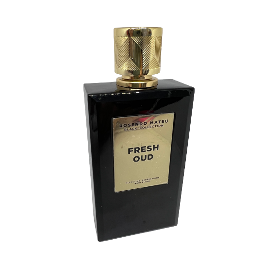 Rosendo Mateu Black Collection Fresh Oud Eau De Parfum 100ml Spray For Him Unboxed