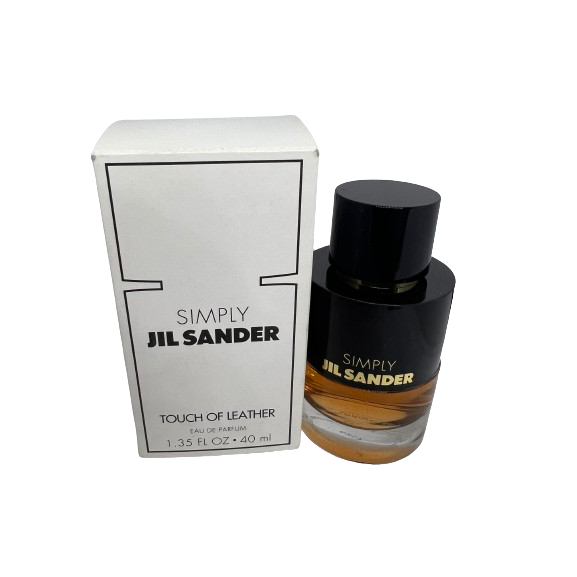 simply jil sander touch of leather 40ml tester 