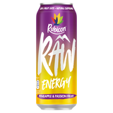 Rubicon Raw Energy Pineapple & Passion Fruit 500ml x 24