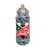 Fizzy Jelly Blue Babies Vegan Christmas Treats 650gm Novelty Jars