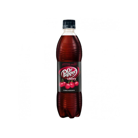 12 x Dr Pepper 450ml Cherry Bottles (Case Of 12)