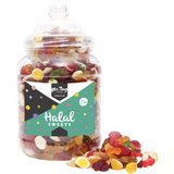Halal Happy Birthday Sweet Gift Jar Jelly Mix Sweets Medium or Large Mr Beez
