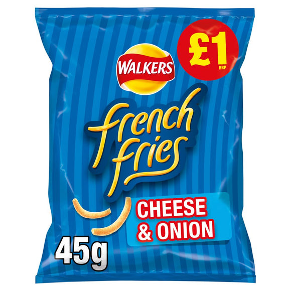 2 Cases Of  Walkers French Fries Case 15 x 45g Bags  26.09.20
