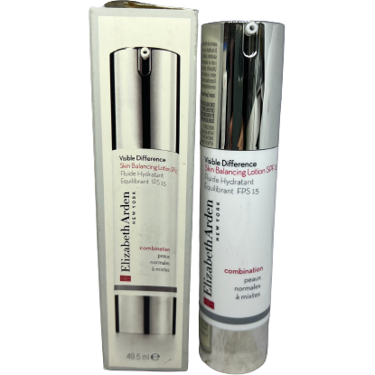 Elizabeth Arden visible difference skin balancing lotion Combination 49.5ml Imperfect Box