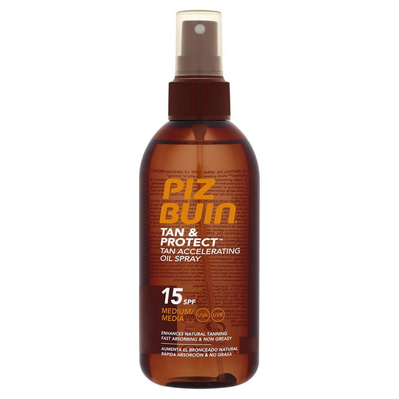 Piz Buin Tan And Protect Accelerating Oil Spray With SPF15 150 ml