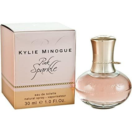 Kylie Minogue Pink Sparkle EDT Spray for WOMEN 30ml Creased Opened Box