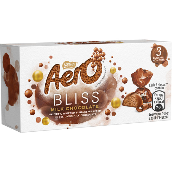 2 Boxes Of 21 Aero Bliss Milk Chocolate 25g Best Before Date End 07/2020