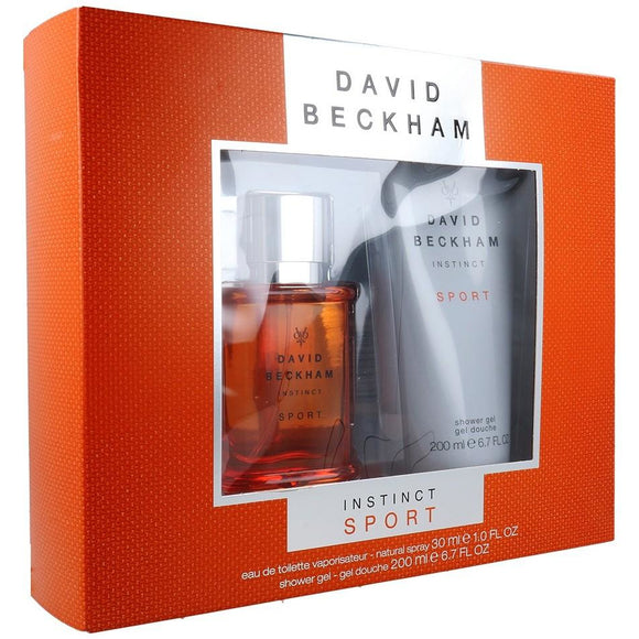 Beckham Instinct Sport Eau de Toilette Gift Set Light Marked Box
