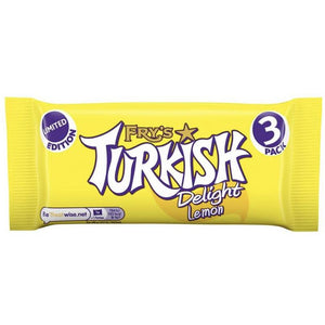 Limted Edition Frys Turkish Delight Lemon 3 Pack