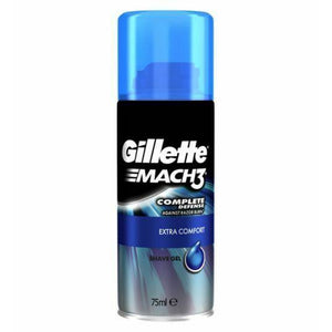 Gillette Mach3 Extra Comfort Shaving Gel 75ml Complete Defense Ideal For Travel